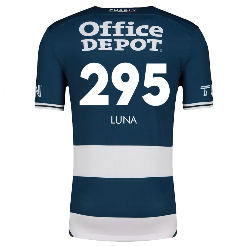 Kids Football Irving Luna #295 Blue White Home Jersey 2024/25 T-Shirt Australia