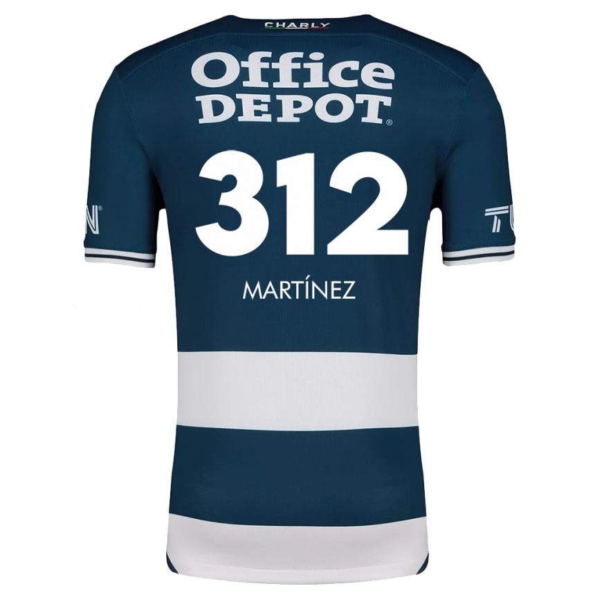 Kids Football Ulises Martínez #312 Blue White Home Jersey 2024/25 T-Shirt Australia