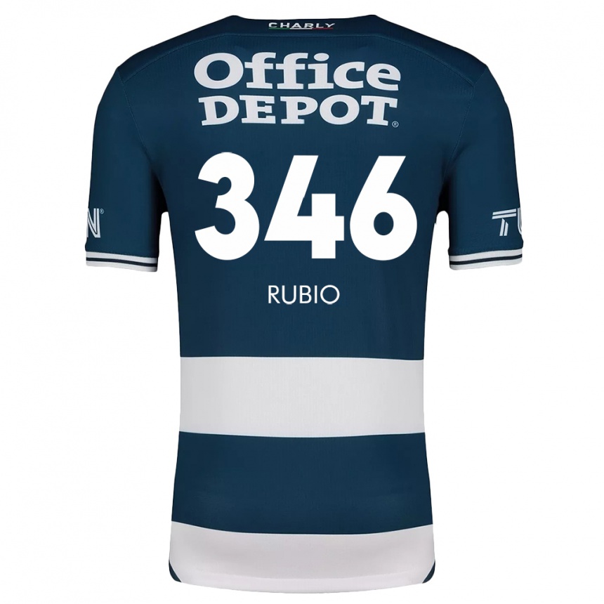 Kids Football Mateo Rubio #346 Blue White Home Jersey 2024/25 T-Shirt Australia