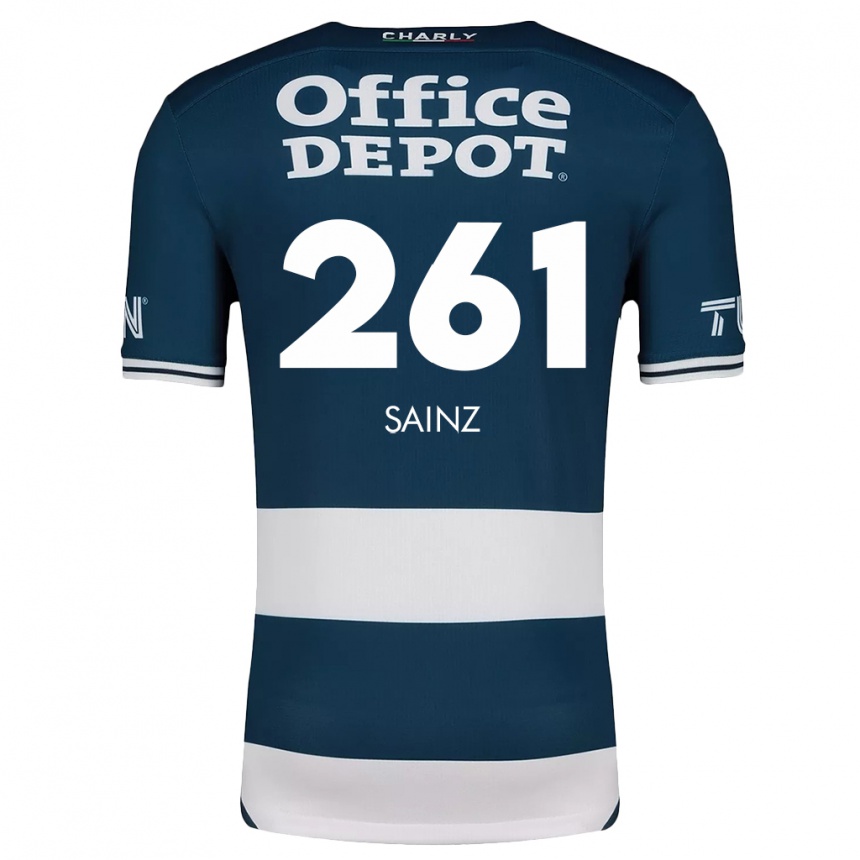 Kids Football Diego Sáinz #261 Blue White Home Jersey 2024/25 T-Shirt Australia