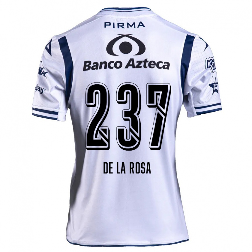 Kids Football Álvaro De La Rosa #237 White Navy Blue Home Jersey 2024/25 T-Shirt Australia