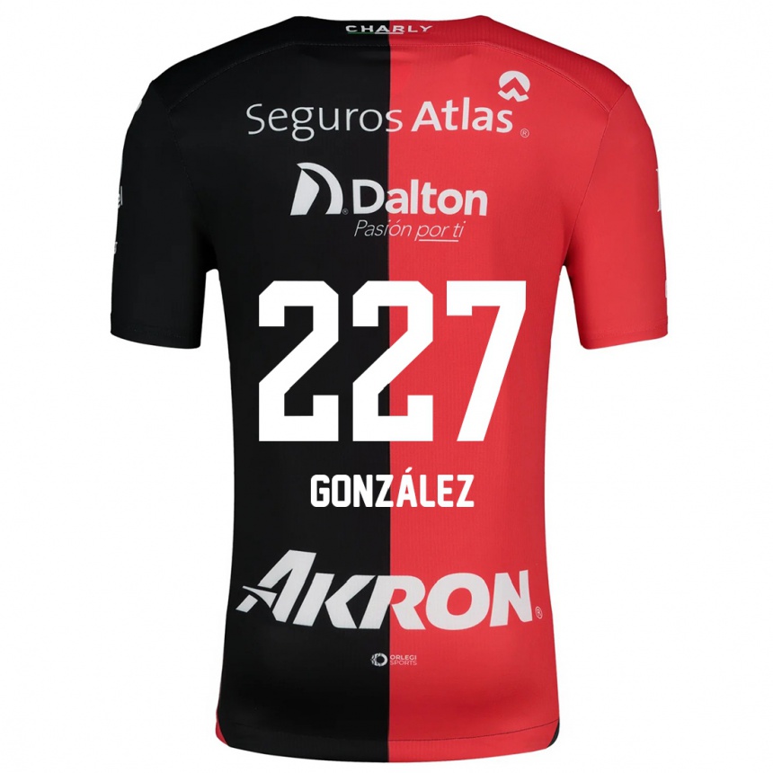 Kids Football Rodolfo González #227 Red Black Home Jersey 2024/25 T-Shirt Australia