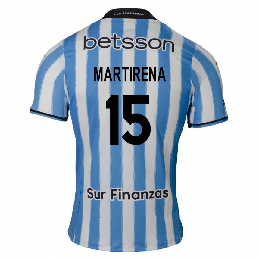 Kids Football Gastón Martirena #15 Blue White Black Home Jersey 2024/25 T-Shirt Australia