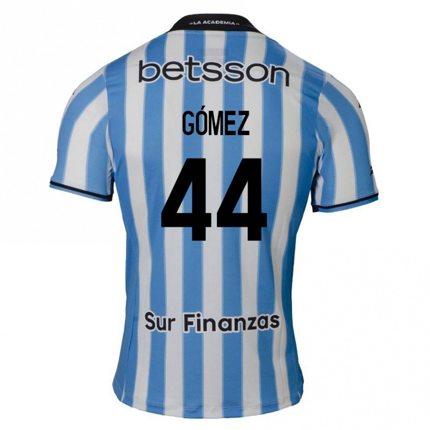 Kids Football Francisco Gómez #44 Blue White Black Home Jersey 2024/25 T-Shirt Australia