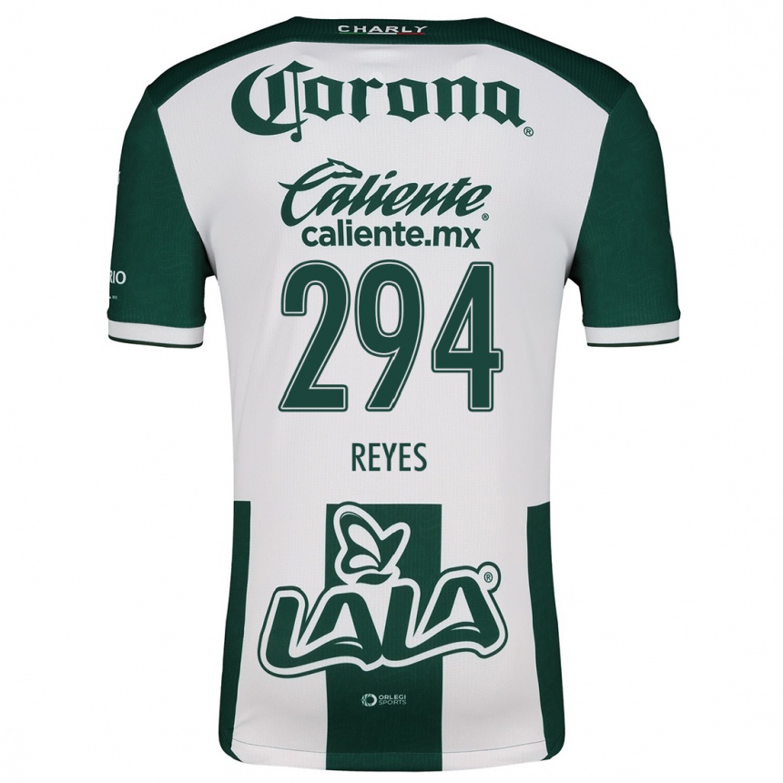 Kids Football Máximo Reyes #294 Green White Home Jersey 2024/25 T-Shirt Australia