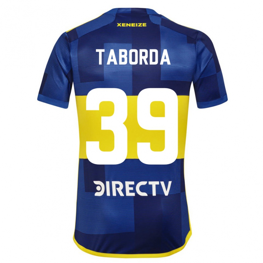 Kids Football Vicente Taborda #39 Blue Yellow Home Jersey 2024/25 T-Shirt Australia