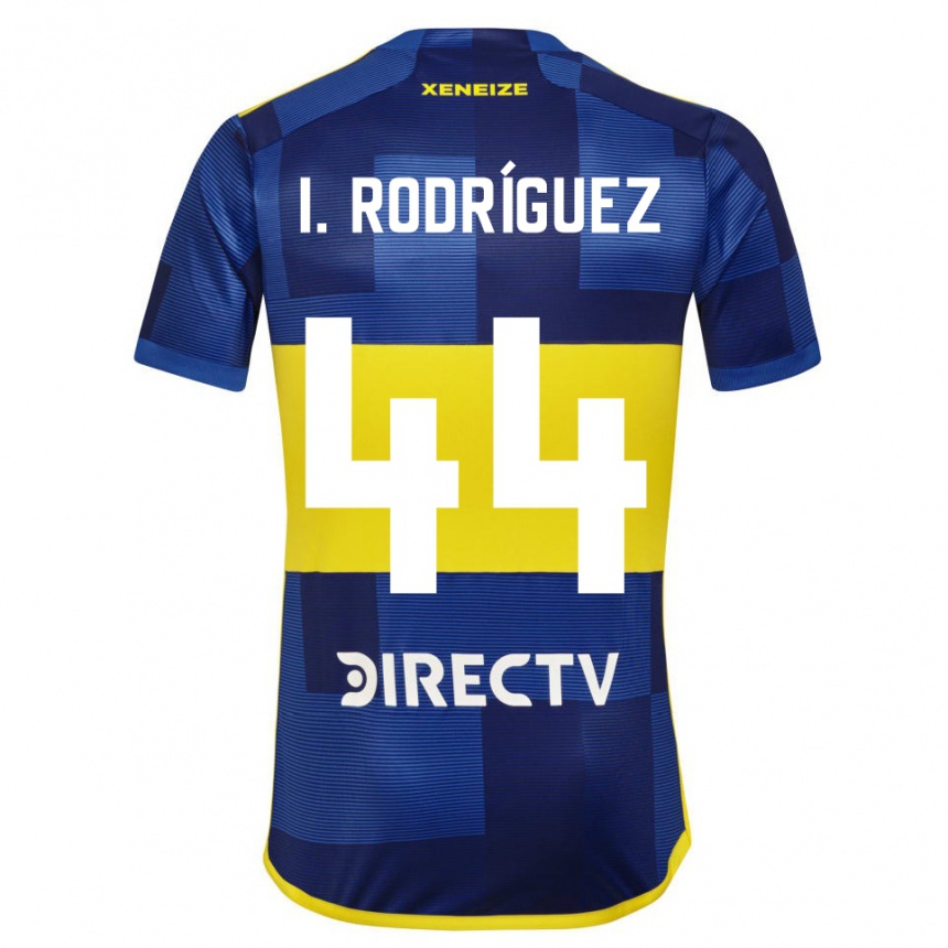 Kids Football Ignacio Rodríguez #44 Blue Yellow Home Jersey 2024/25 T-Shirt Australia