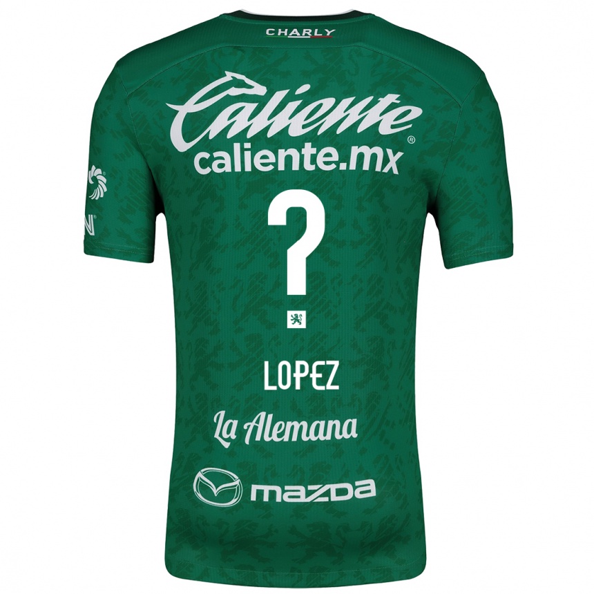 Kids Football Nicolás López #0 Green White Home Jersey 2024/25 T-Shirt Australia