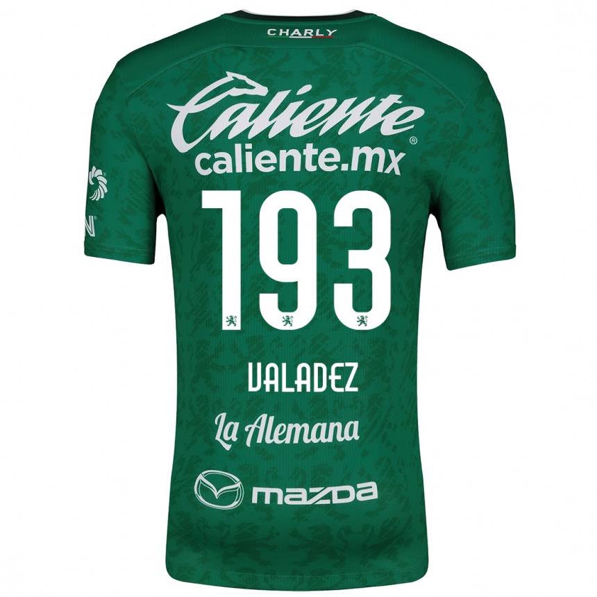 Kids Football Luis Valadez #193 Green White Home Jersey 2024/25 T-Shirt Australia