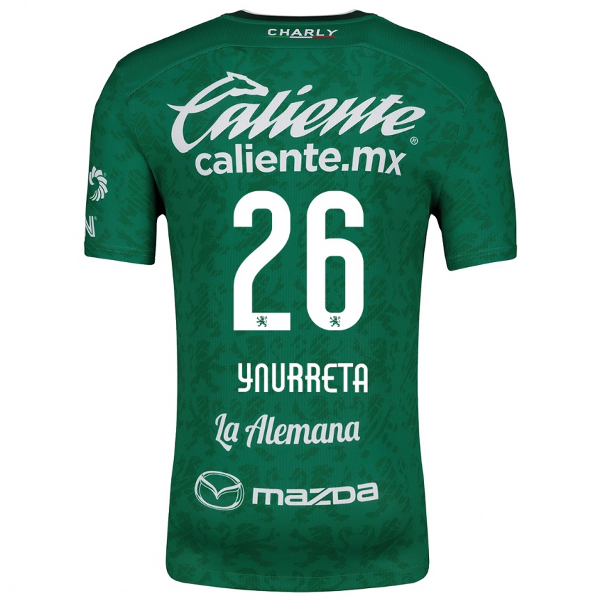 Kids Football Alexandra Hernández Ynurreta #26 Green White Home Jersey 2024/25 T-Shirt Australia