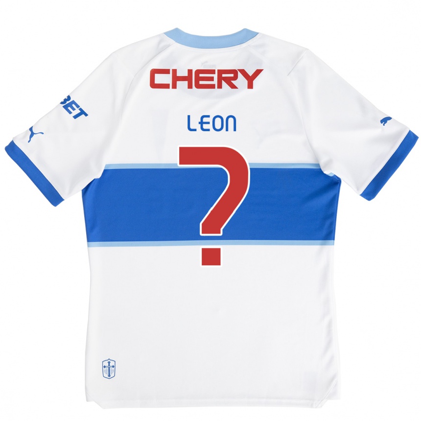 Kids Football Vasco León #0 White Blue Home Jersey 2024/25 T-Shirt Australia