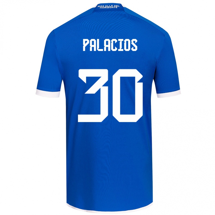 Kids Football Cristian Palacios #30 Blue White Home Jersey 2024/25 T-Shirt Australia