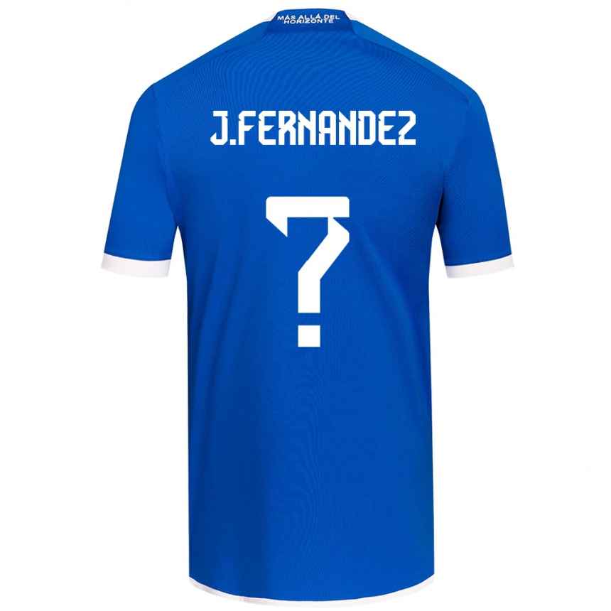 Kids Football José Matías Fernández #0 Blue White Home Jersey 2024/25 T-Shirt Australia