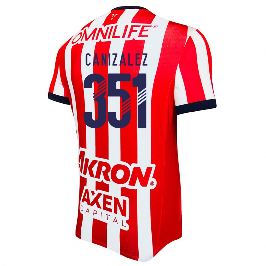 Kids Football Djorkaeff Canizalez #351 Red White Blue Home Jersey 2024/25 T-Shirt Australia