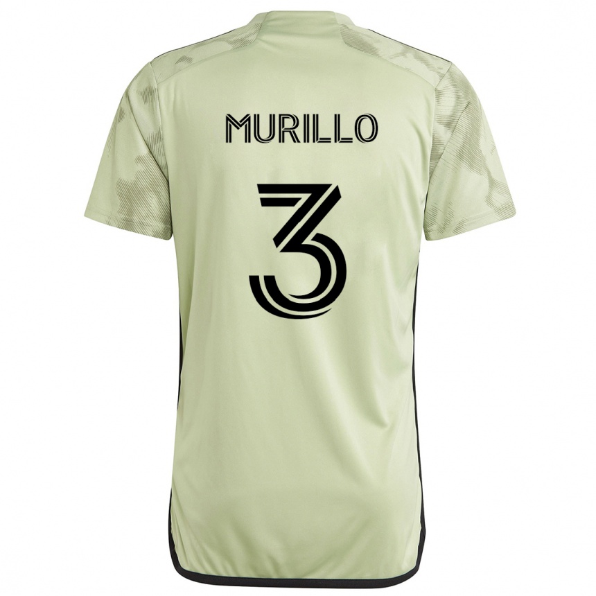 Kids Football Jesús Murillo #3 Light Green Away Jersey 2024/25 T-Shirt Australia