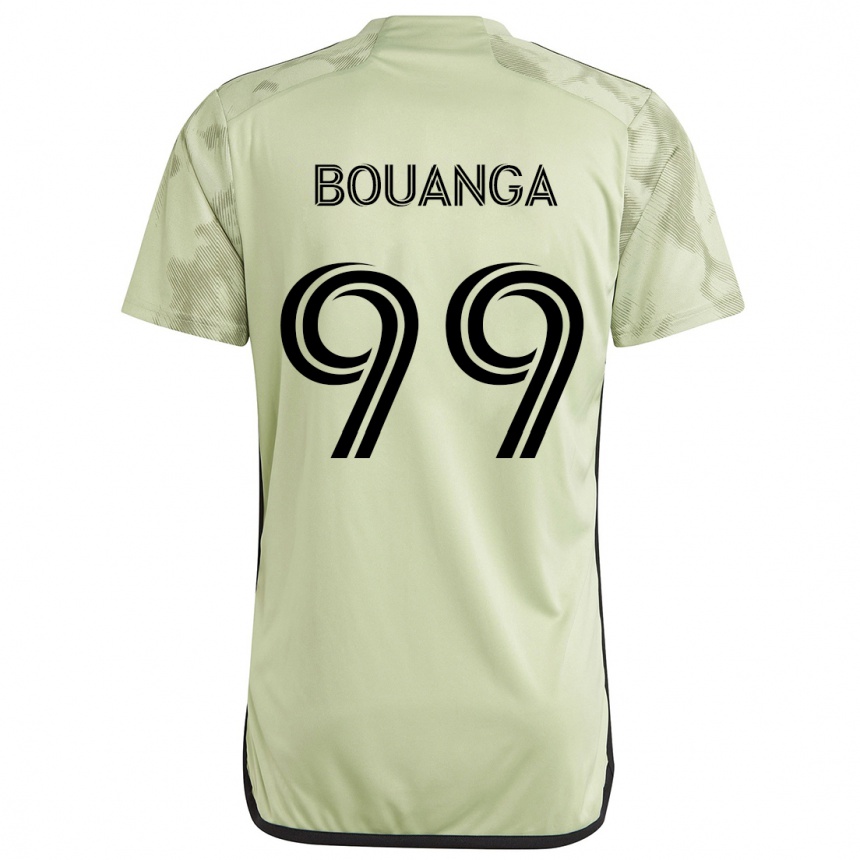 Kids Football Denis Bouanga #99 Light Green Away Jersey 2024/25 T-Shirt Australia