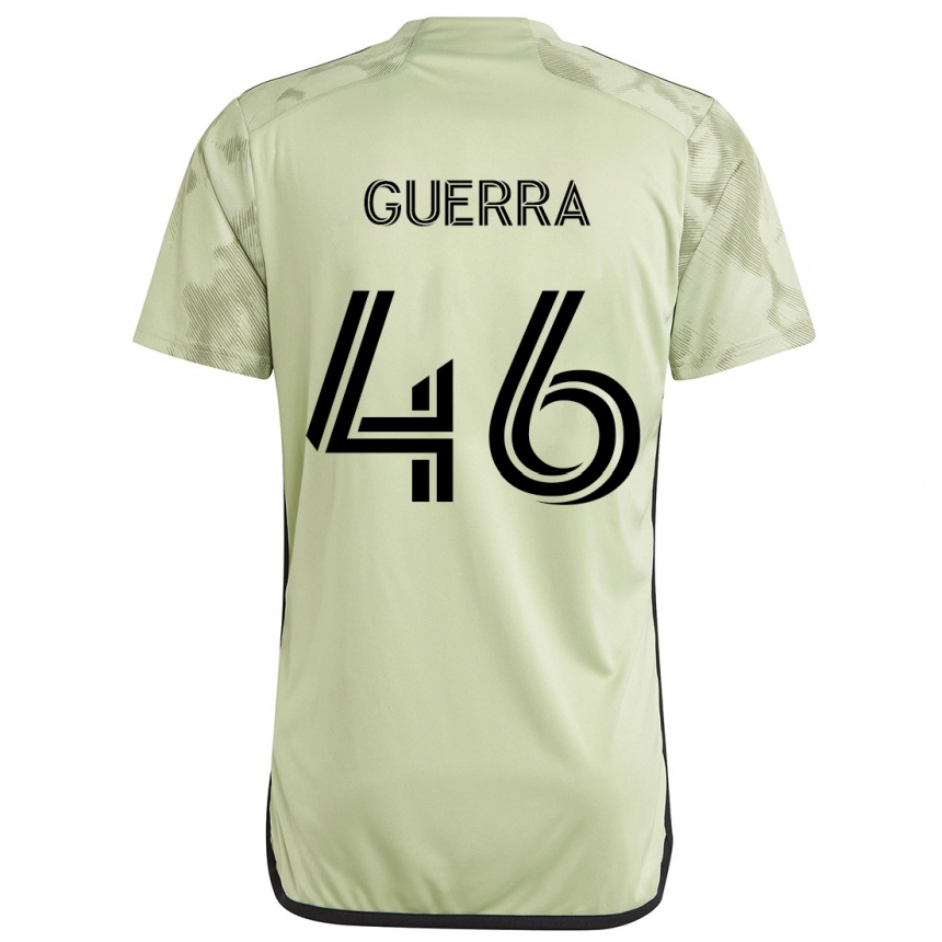 Kids Football Decarlo Guerra #46 Light Green Away Jersey 2024/25 T-Shirt Australia