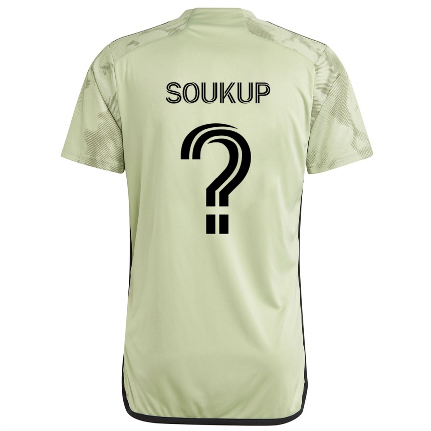 Kids Football Alixson Soukup #0 Light Green Away Jersey 2024/25 T-Shirt Australia