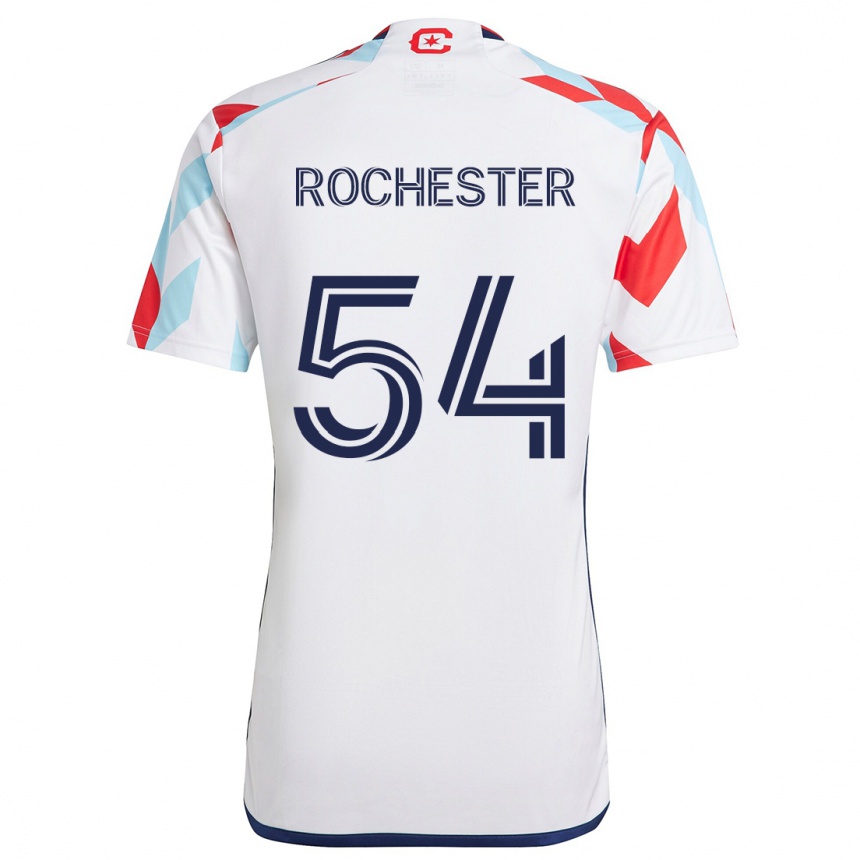 Kids Football Lamonth Rochester #54 White Red Blue Away Jersey 2024/25 T-Shirt Australia