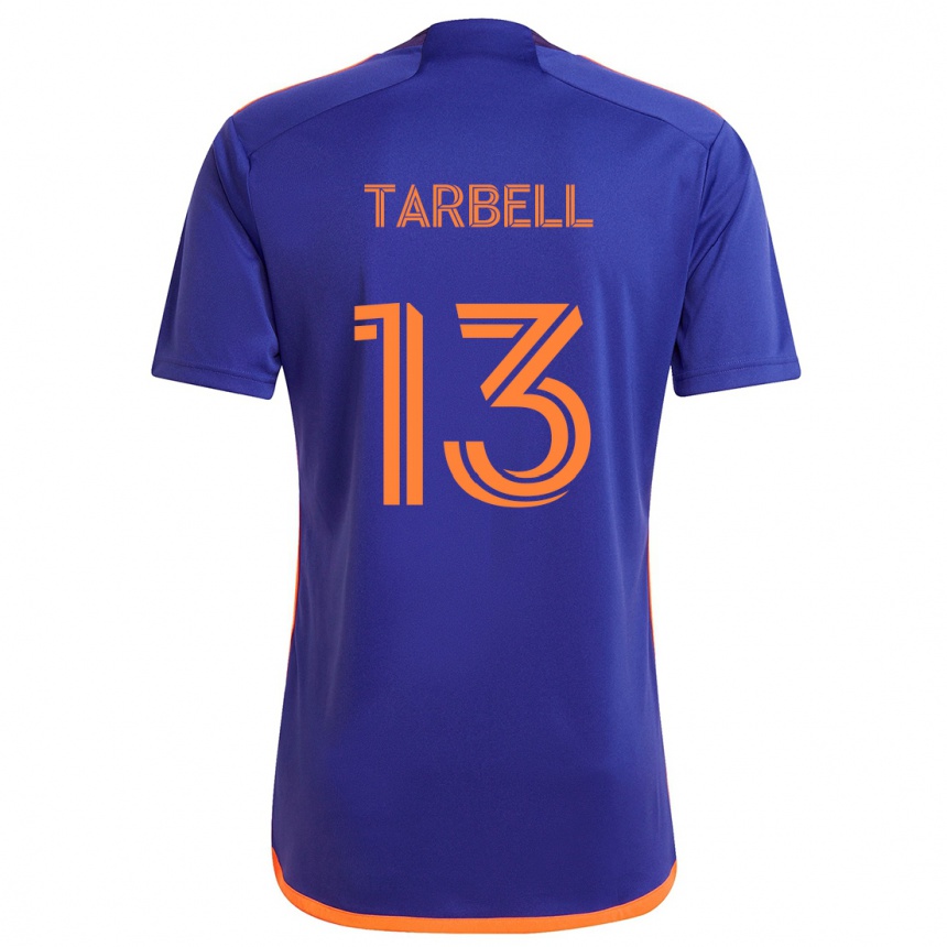 Kids Football Andrew Tarbell #13 Purple Orange Away Jersey 2024/25 T-Shirt Australia