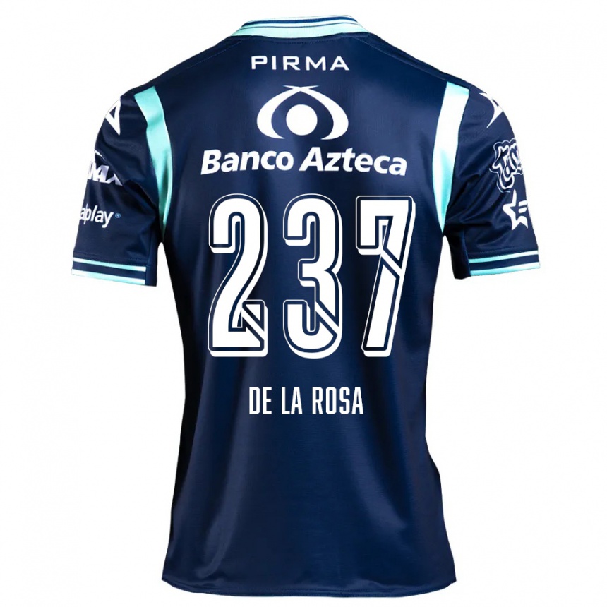 Kids Football Álvaro De La Rosa #237 Navy Blue Away Jersey 2024/25 T-Shirt Australia