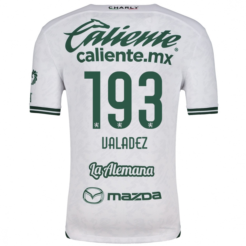 Kids Football Luis Valadez #193 White Green Away Jersey 2024/25 T-Shirt Australia