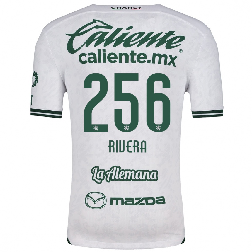 Kids Football Fernando Rivera #256 White Green Away Jersey 2024/25 T-Shirt Australia