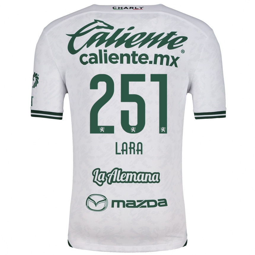 Kids Football Tristán Lara #251 White Green Away Jersey 2024/25 T-Shirt Australia