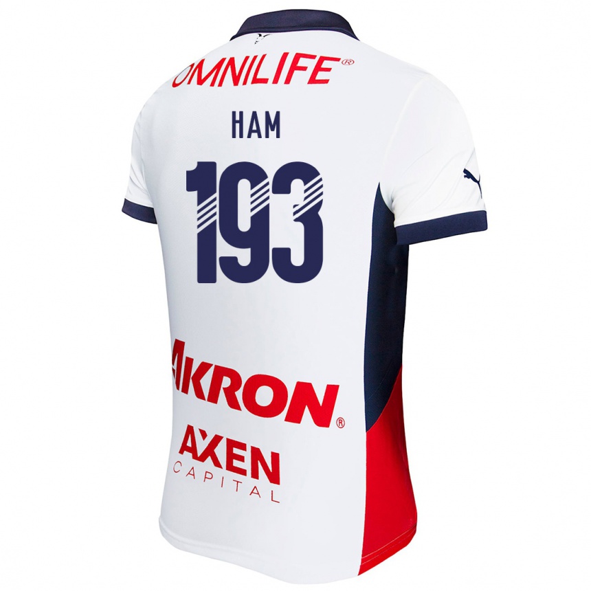 Kids Football Marioni Ham #193 White Red Blue Away Jersey 2024/25 T-Shirt Australia