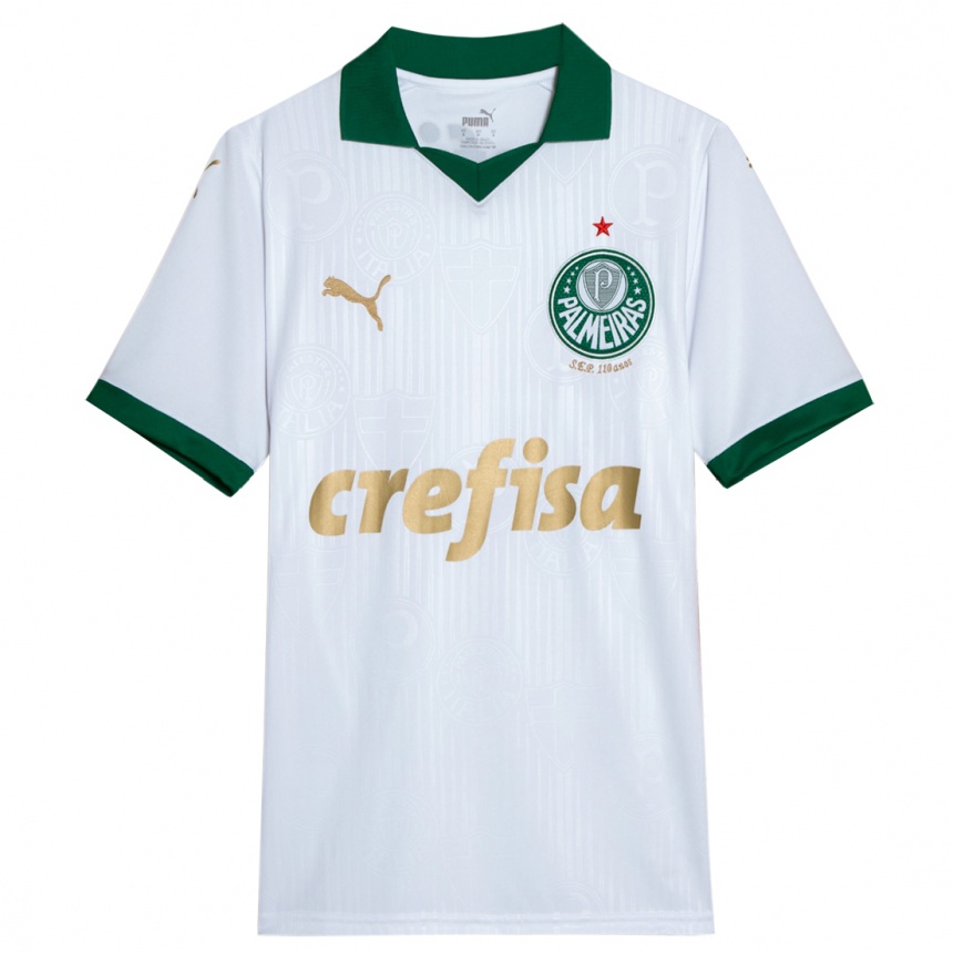 Kids Football Carlos Miguel #0 White Green Away Jersey 2024/25 T-Shirt Australia