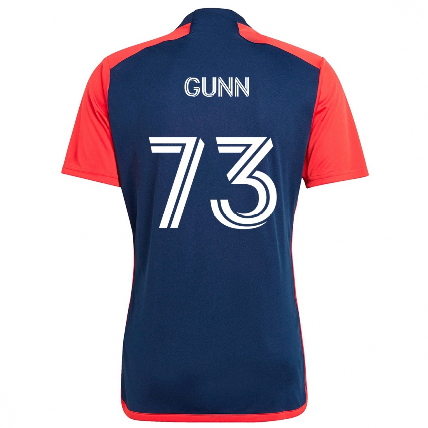 Men Football Jd Gunn #73 Blue Red Home Jersey 2024/25 T-Shirt Australia