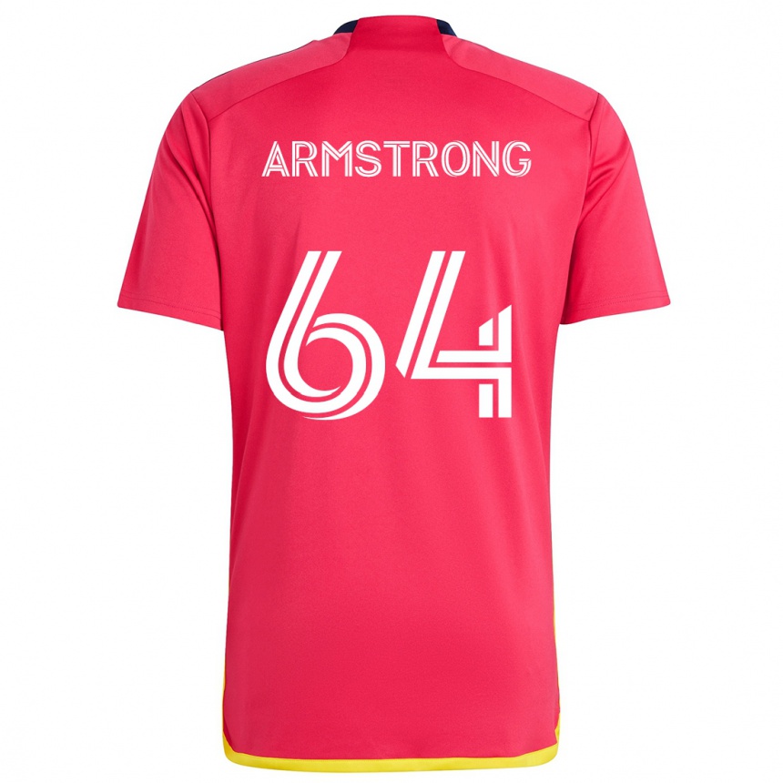 Men Football Dida Armstrong #64 Red Blue Home Jersey 2024/25 T-Shirt Australia