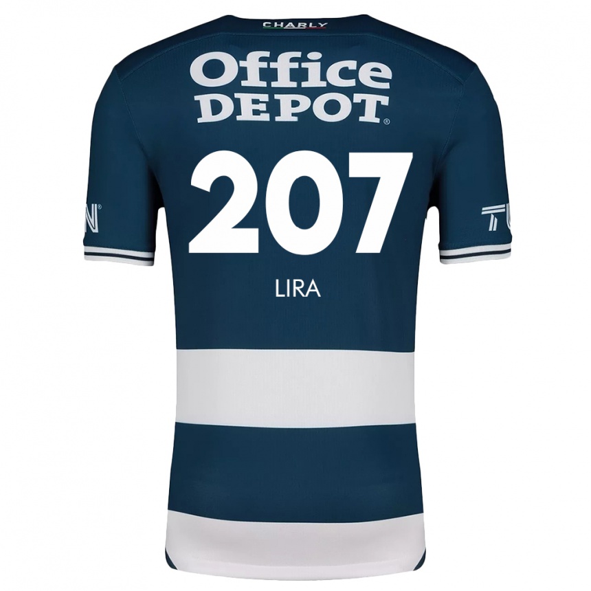 Men Football Almir Lira #207 Blue White Home Jersey 2024/25 T-Shirt Australia