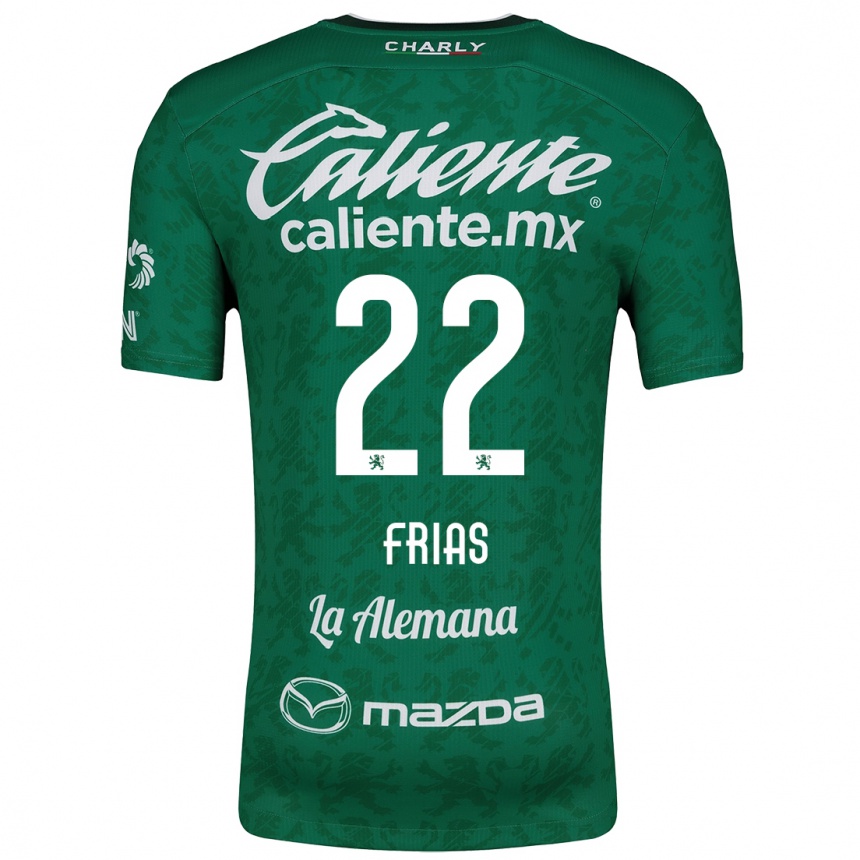 Men Football Adonis Frías #22 Green White Home Jersey 2024/25 T-Shirt Australia