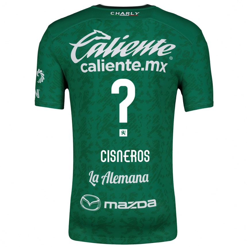 Men Football Santiago Cisneros #0 Green White Home Jersey 2024/25 T-Shirt Australia