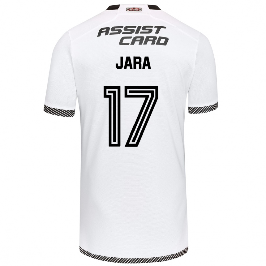 Men Football Ignacio Jara #17 White Black Home Jersey 2024/25 T-Shirt Australia