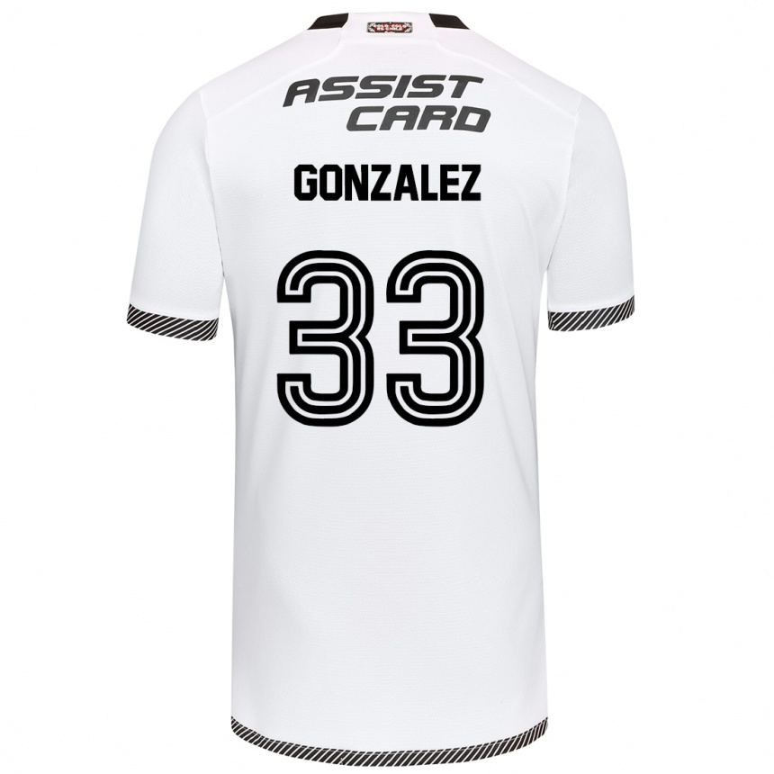 Men Football Ramiro González #33 White Black Home Jersey 2024/25 T-Shirt Australia