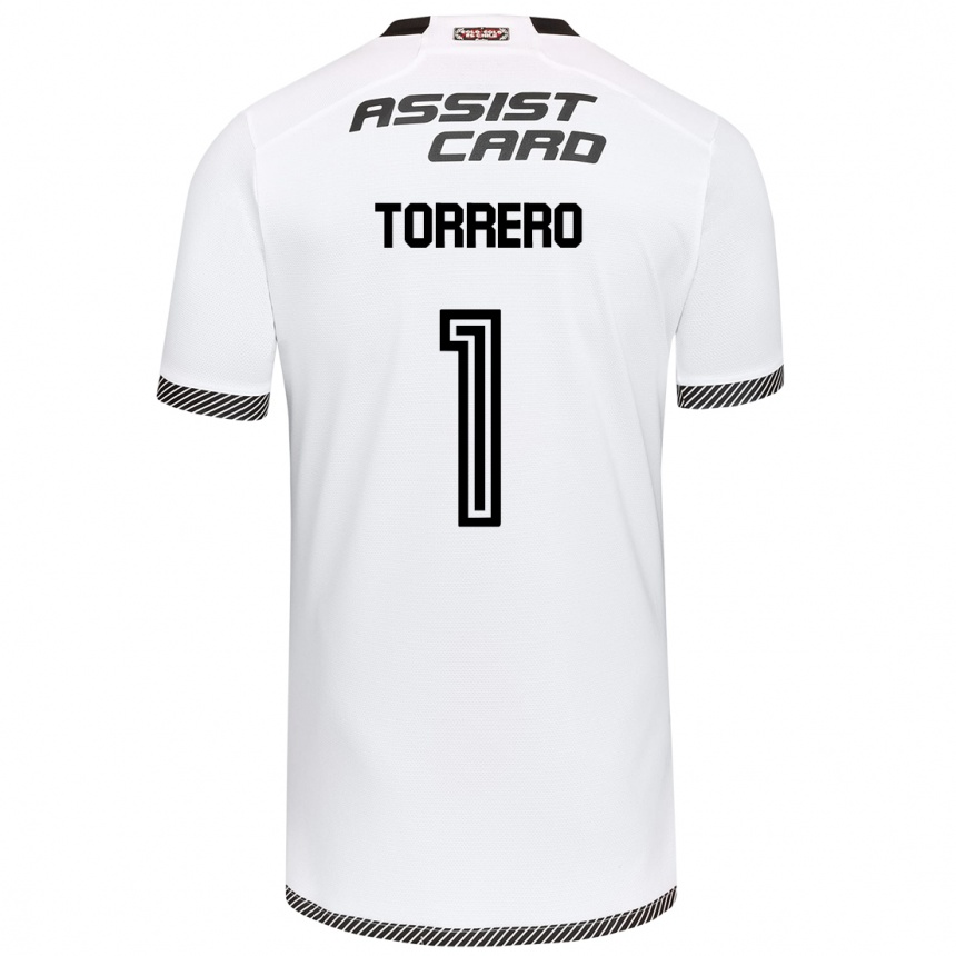 Men Football Ryann Torrero #1 White Black Home Jersey 2024/25 T-Shirt Australia