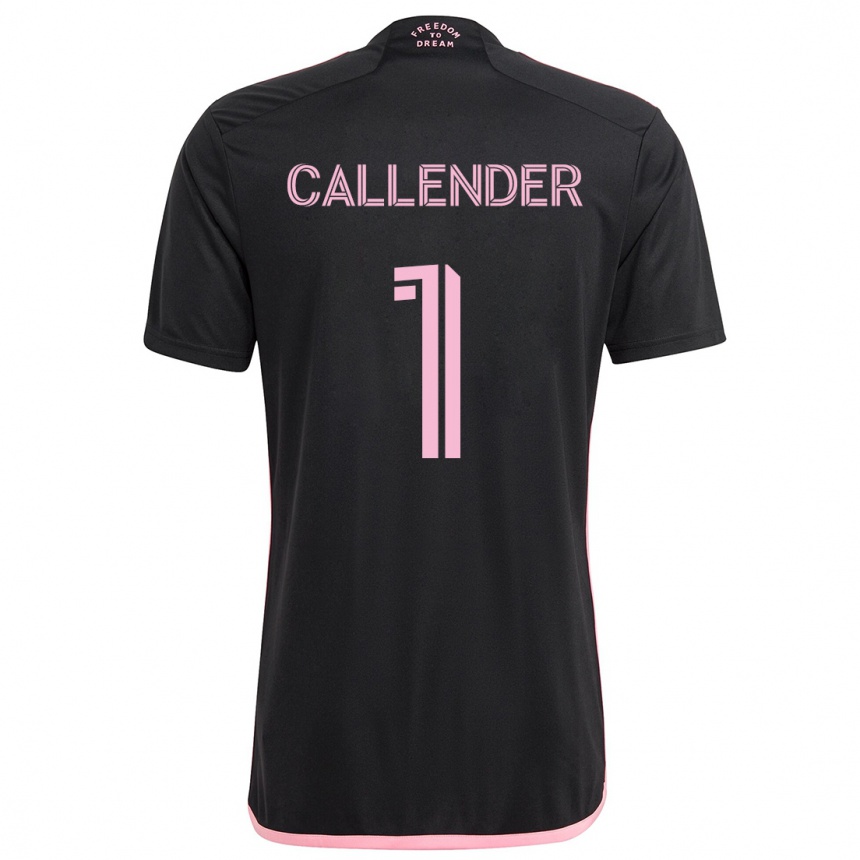 Men Football Drake Callender #1 Black Away Jersey 2024/25 T-Shirt Australia