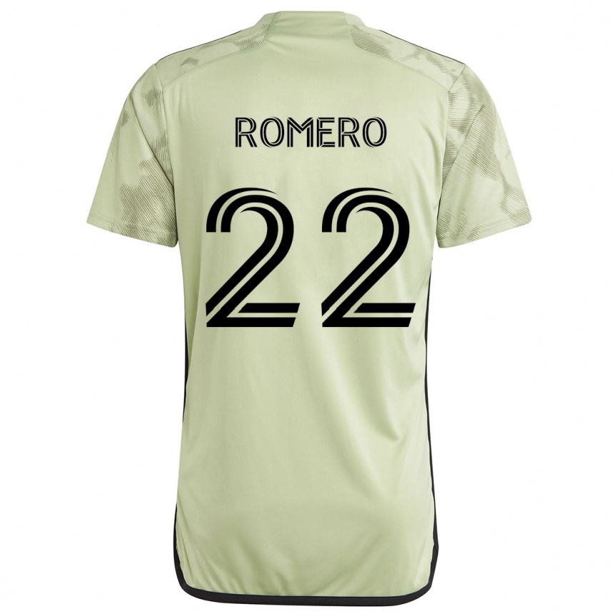 Men Football Abraham Romero #22 Light Green Away Jersey 2024/25 T-Shirt Australia