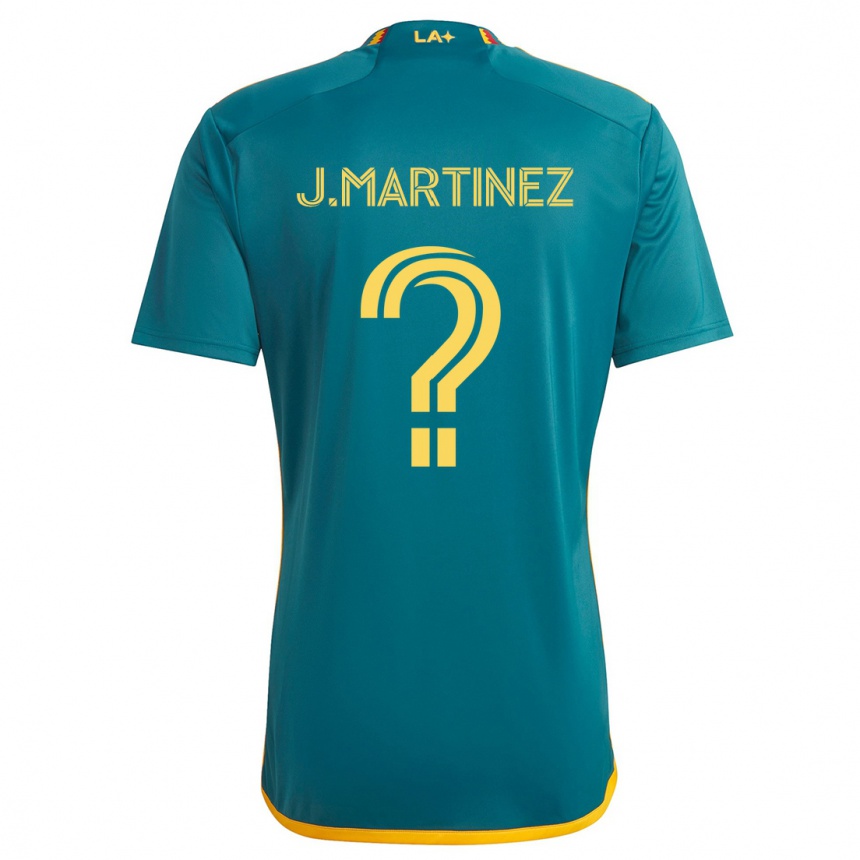 Men Football Juan Martinez #0 Green Yellow Away Jersey 2024/25 T-Shirt Australia