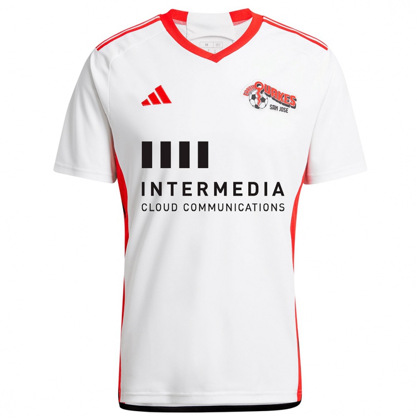 Men Football Jt Marcinkowski #1 White Red Away Jersey 2024/25 T-Shirt Australia