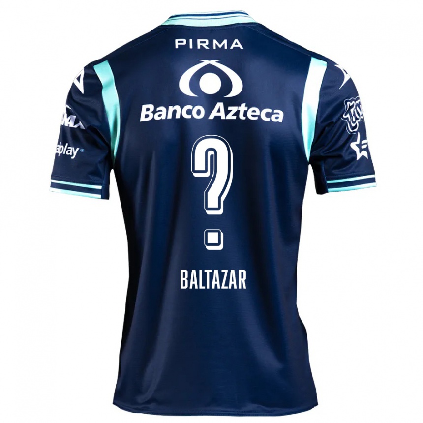 Men Football Carlos Baltazar #0 Navy Blue Away Jersey 2024/25 T-Shirt Australia