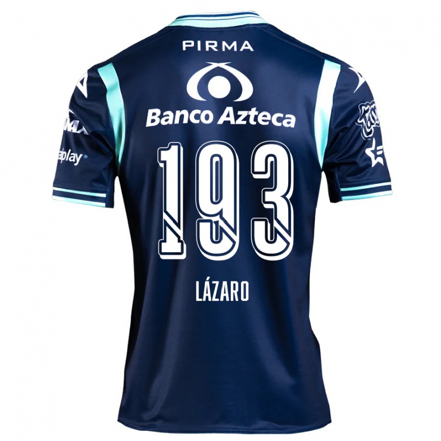 Men Football Juan Lázaro #193 Navy Blue Away Jersey 2024/25 T-Shirt Australia