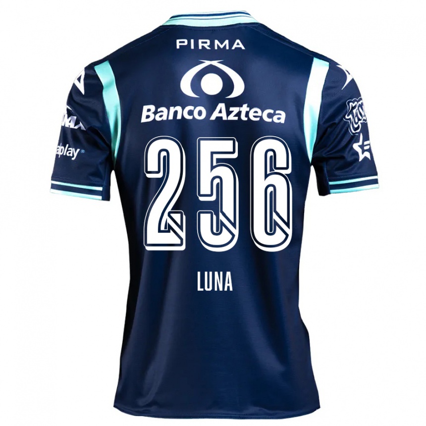 Men Football Ángel Luna #256 Navy Blue Away Jersey 2024/25 T-Shirt Australia