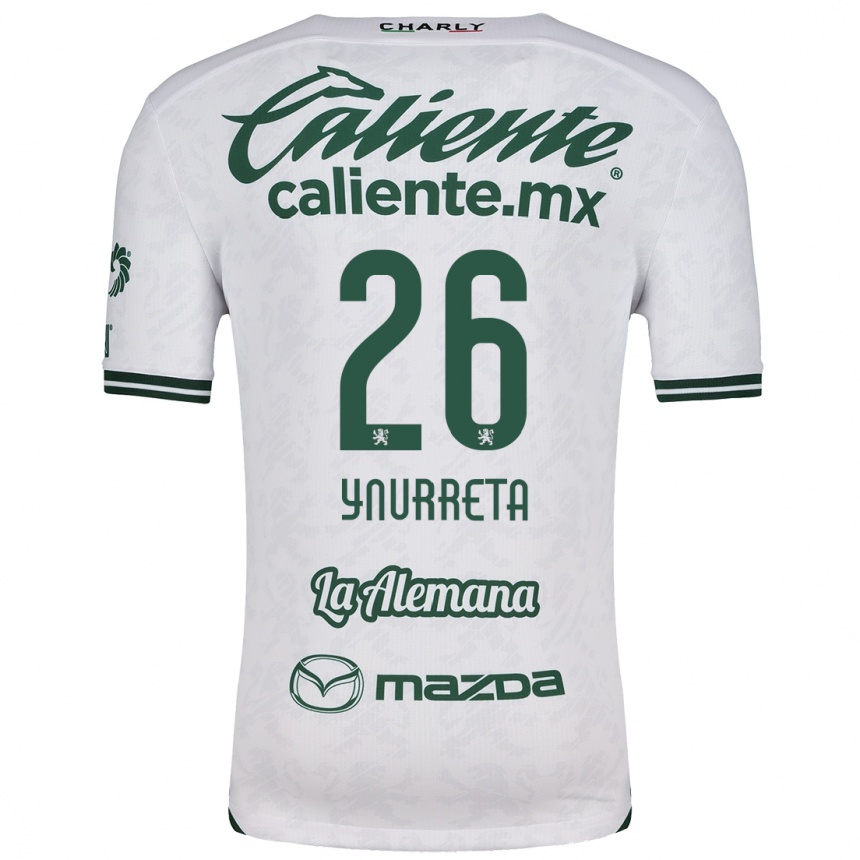 Men Football Alexandra Hernández Ynurreta #26 White Green Away Jersey 2024/25 T-Shirt Australia