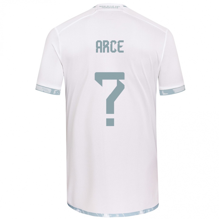 Men Football Agustín Arce #0 White Grey Away Jersey 2024/25 T-Shirt Australia