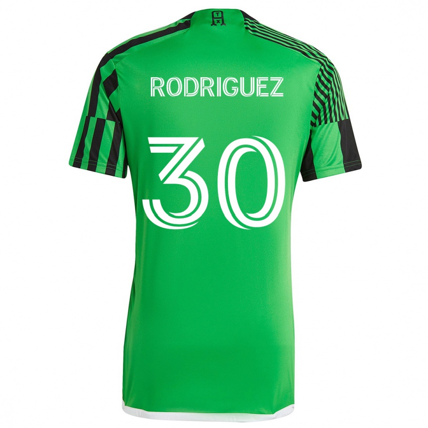 Women Football Memo Rodríguez #30 Green Black Home Jersey 2024/25 T-Shirt Australia