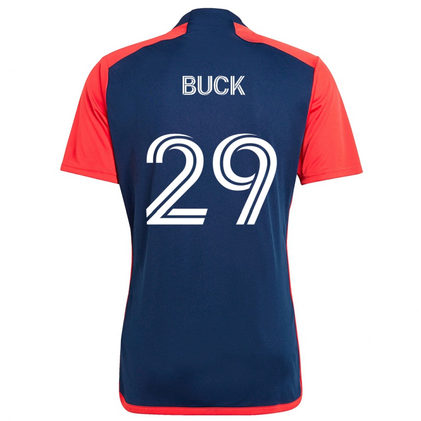 Women Football Noel Buck #29 Blue Red Home Jersey 2024/25 T-Shirt Australia