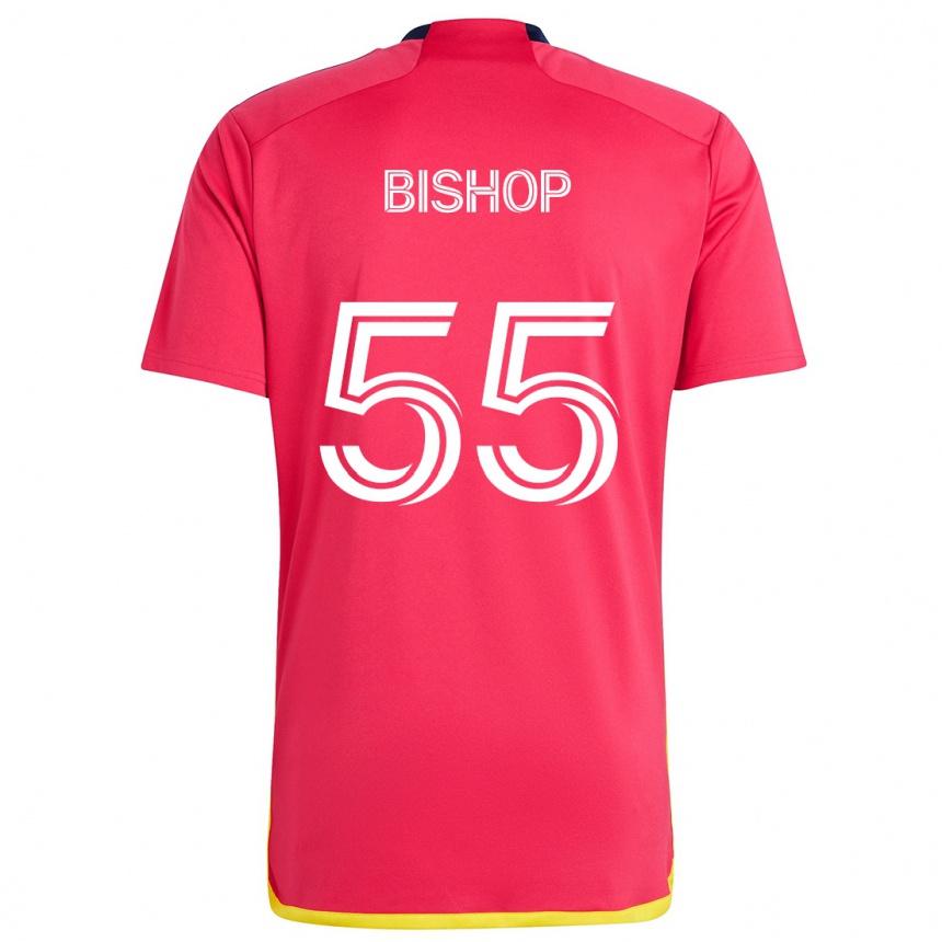 Women Football Nick Bishop #55 Red Blue Home Jersey 2024/25 T-Shirt Australia